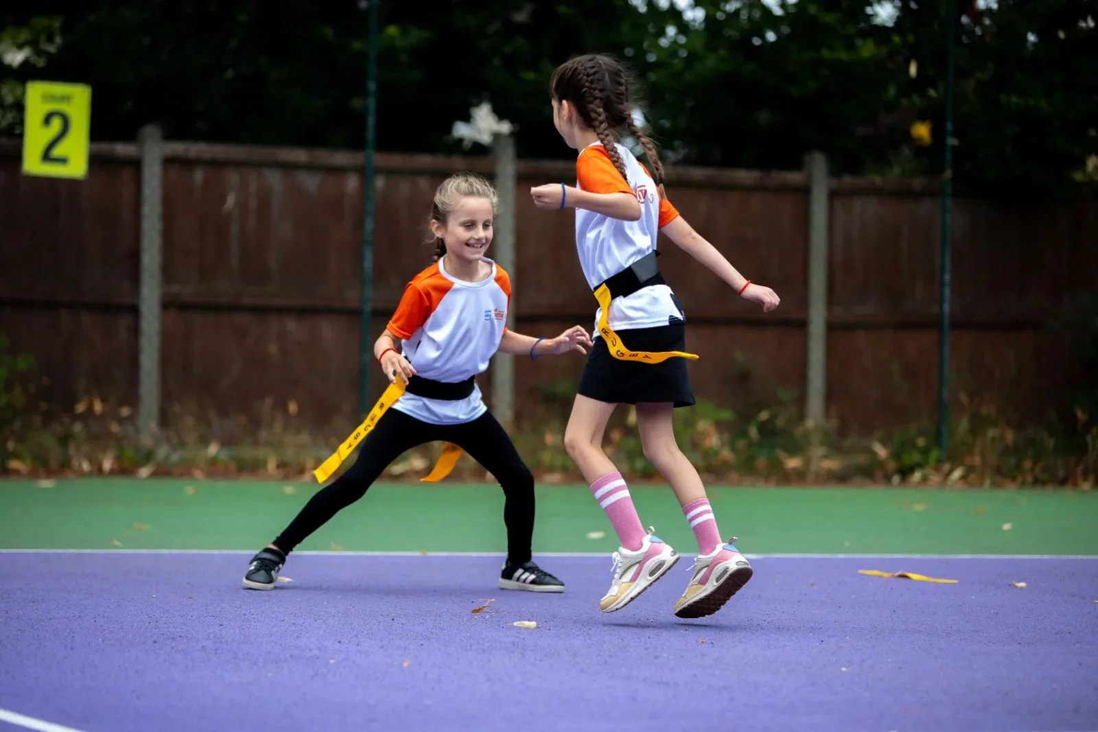 Junior tennis coaching session, photo 3