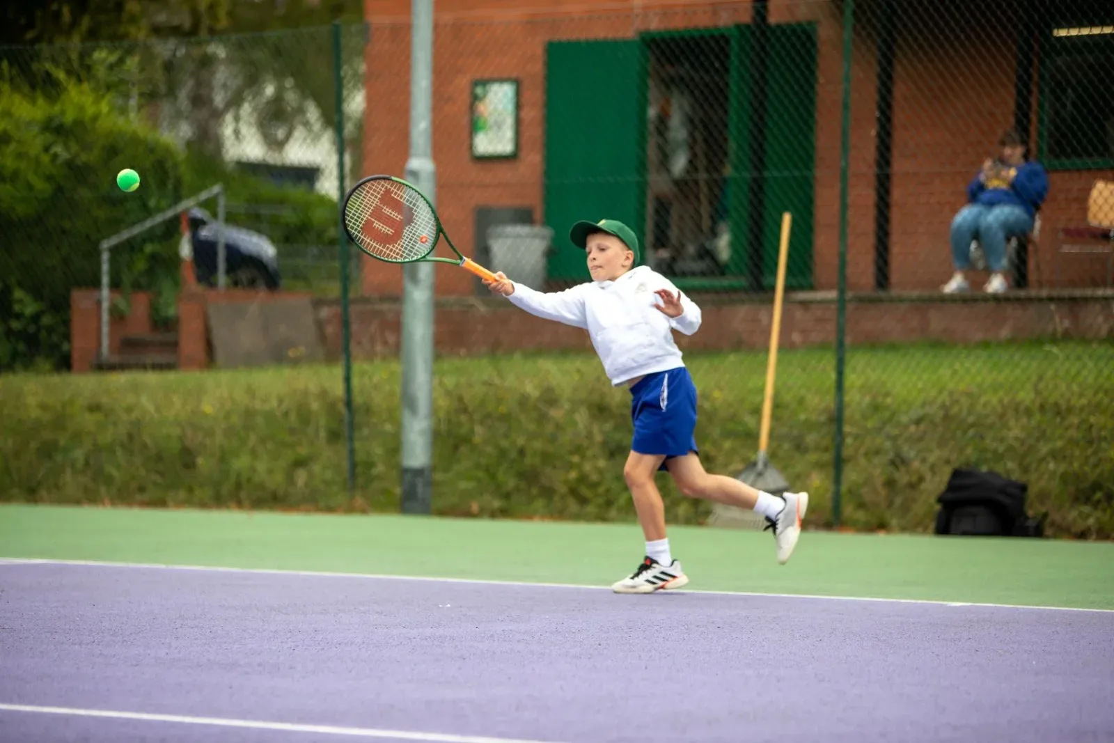 Junior tennis coaching session, photo 6